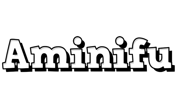 Aminifu snowing logo