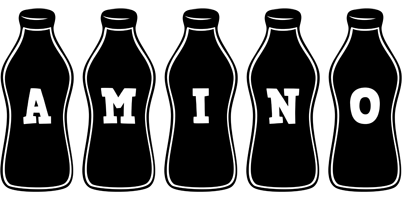 Amino bottle logo