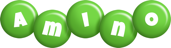 Amino candy-green logo