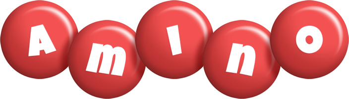 Amino candy-red logo