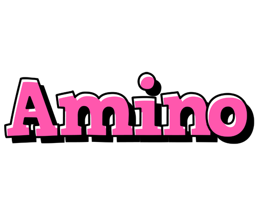 Amino girlish logo