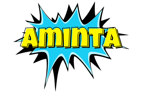 Aminta amazing logo