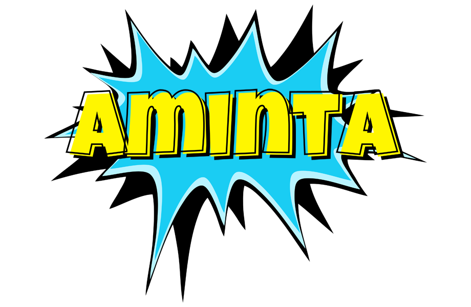 Aminta amazing logo