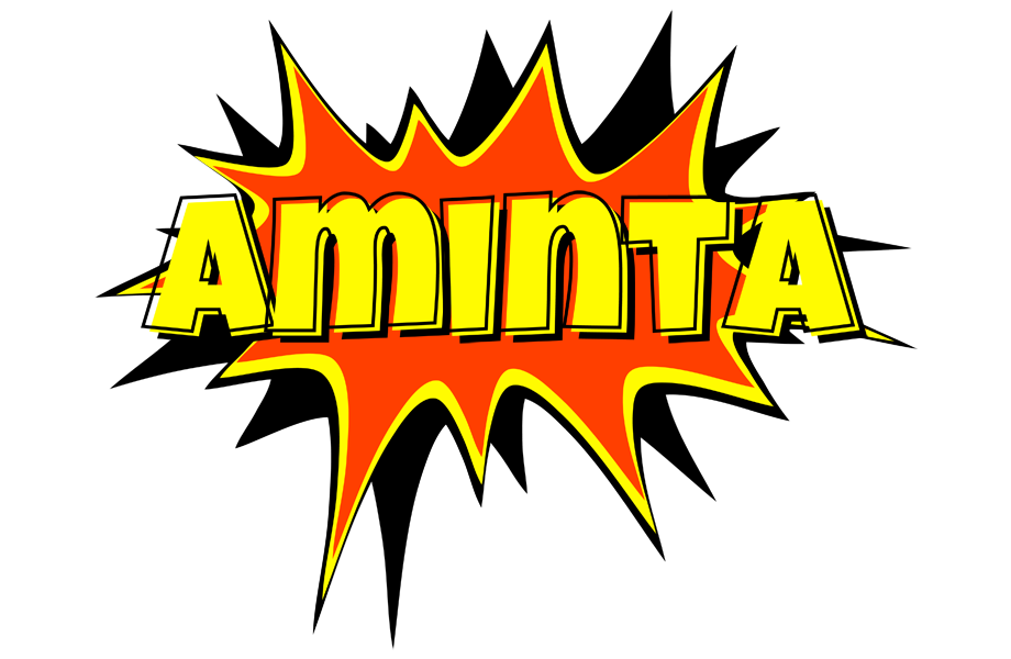 Aminta bazinga logo