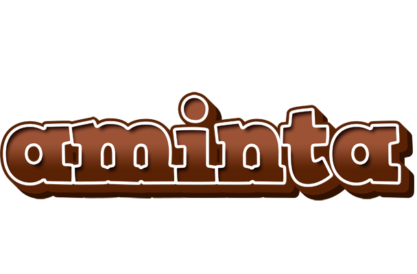 Aminta brownie logo