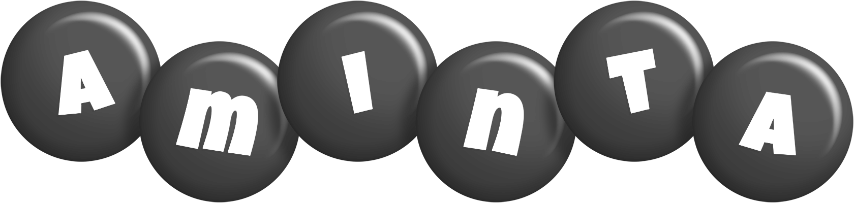 Aminta candy-black logo