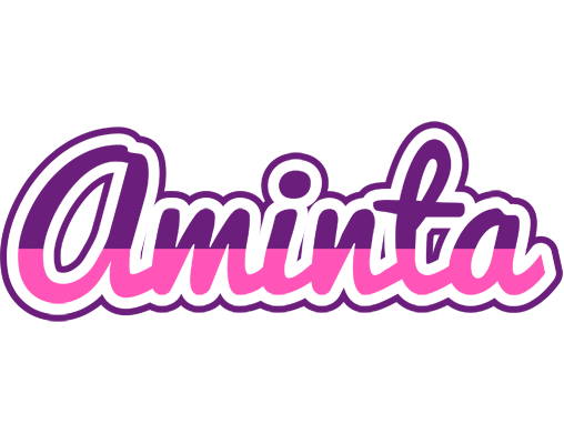 Aminta cheerful logo