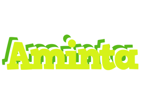 Aminta citrus logo