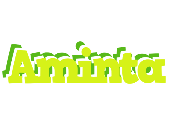 Aminta citrus logo