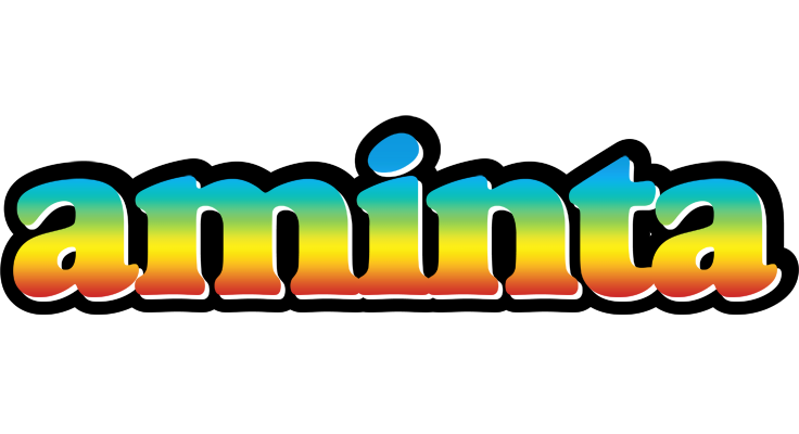 Aminta color logo