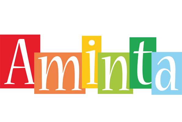 Aminta colors logo