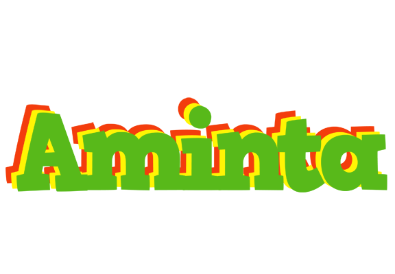 Aminta crocodile logo