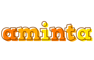 Aminta desert logo