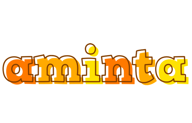 Aminta desert logo