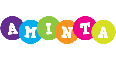 Aminta happy logo