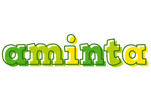 Aminta juice logo