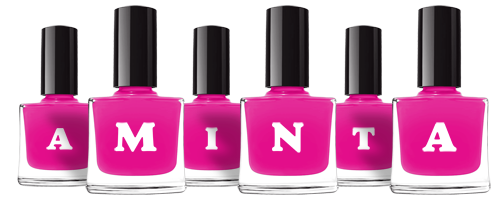 Aminta nails logo