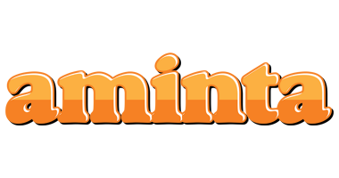 Aminta orange logo