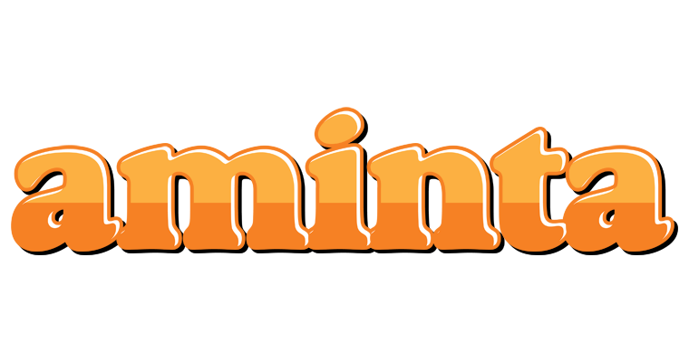 Aminta orange logo