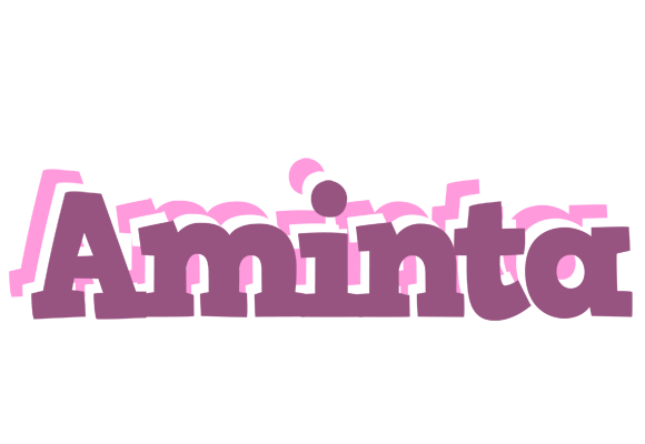 Aminta relaxing logo
