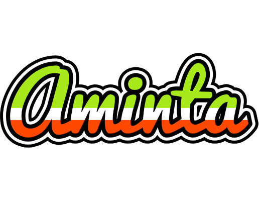 Aminta superfun logo