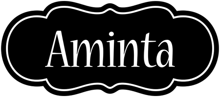 Aminta welcome logo