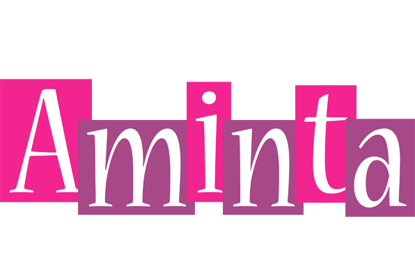 Aminta whine logo