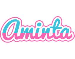 Aminta woman logo