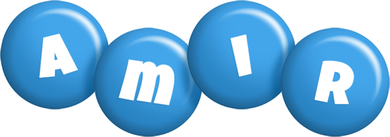 Amir candy-blue logo