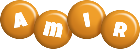 Amir candy-orange logo