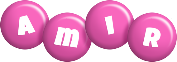Amir candy-pink logo