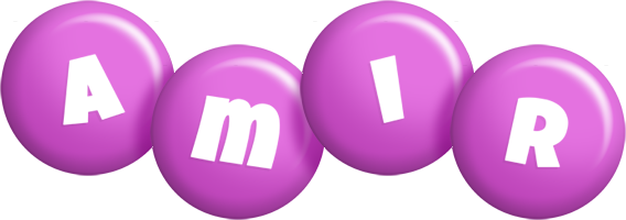 Amir candy-purple logo