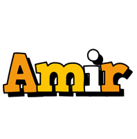 Amir cartoon logo