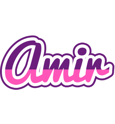 Amir cheerful logo