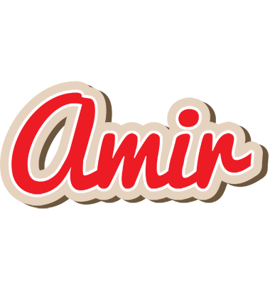 Amir chocolate logo