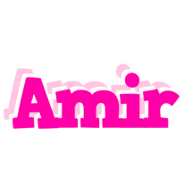 Amir dancing logo