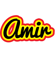 Amir flaming logo