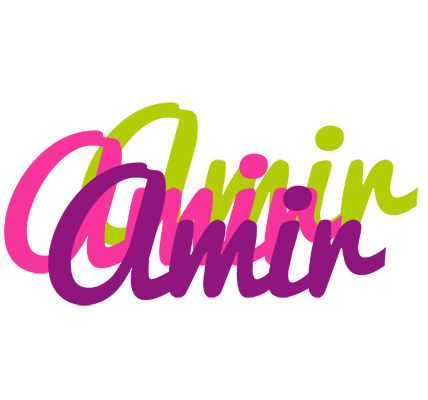 Amir flowers logo