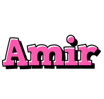 Amir girlish logo