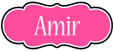 Amir invitation logo