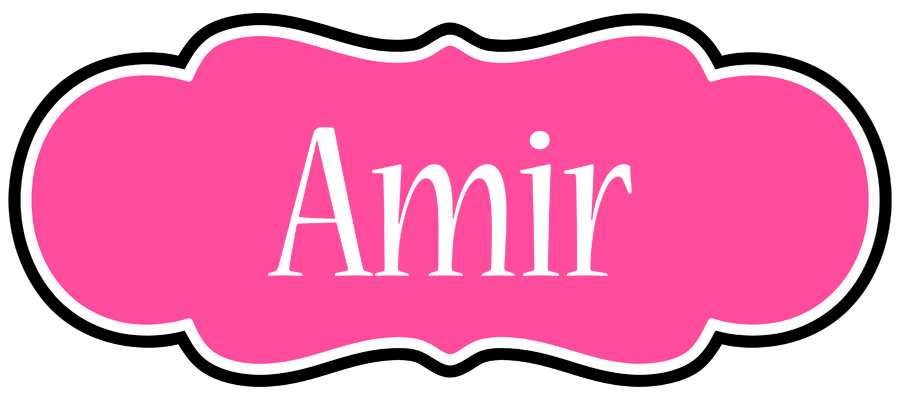 Amir invitation logo