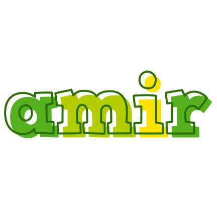 Amir juice logo