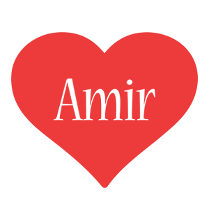 Amir love logo