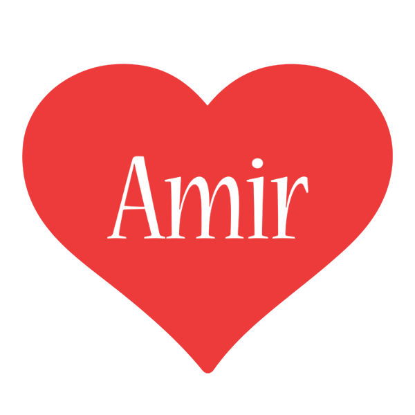 Amir love logo