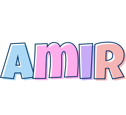 Amir pastel logo