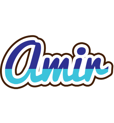 Amir raining logo