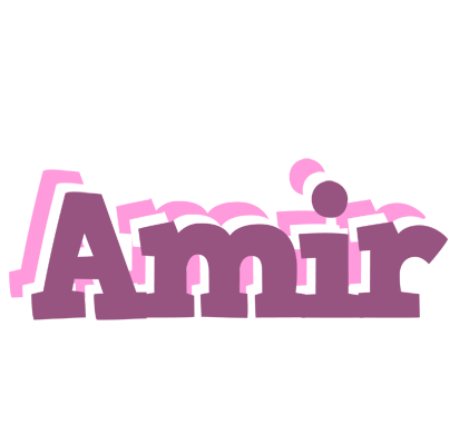 Amir relaxing logo
