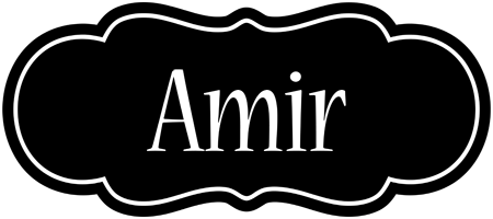 Amir welcome logo