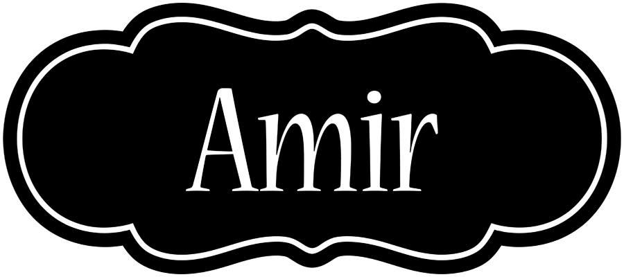 Amir welcome logo