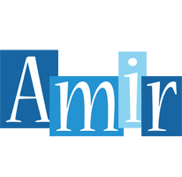 Amir winter logo